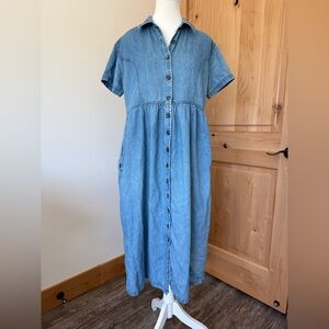 Vintage LLbean denim dress